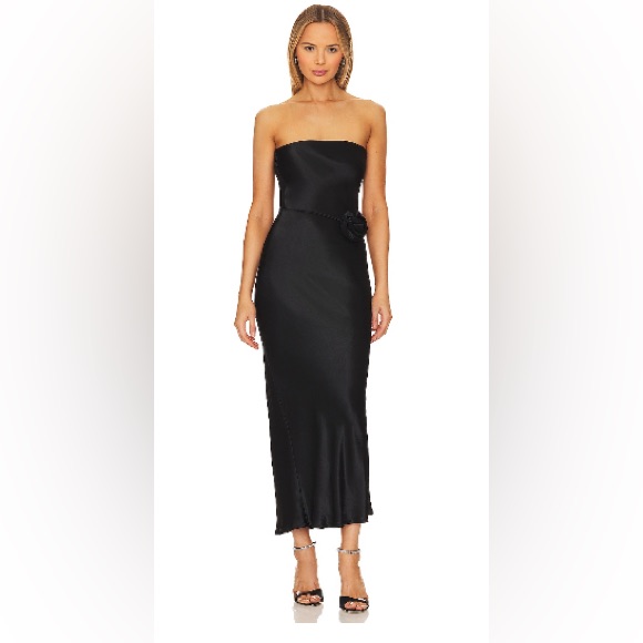 Chic Black One Shoulder Dress